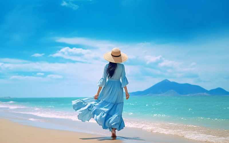 三亞旅游海灘美景