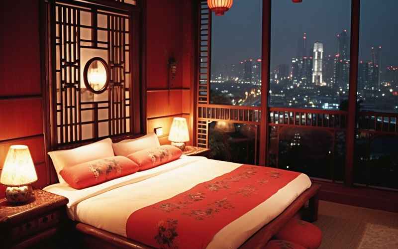 夢見旅游住賓館如詩如畫