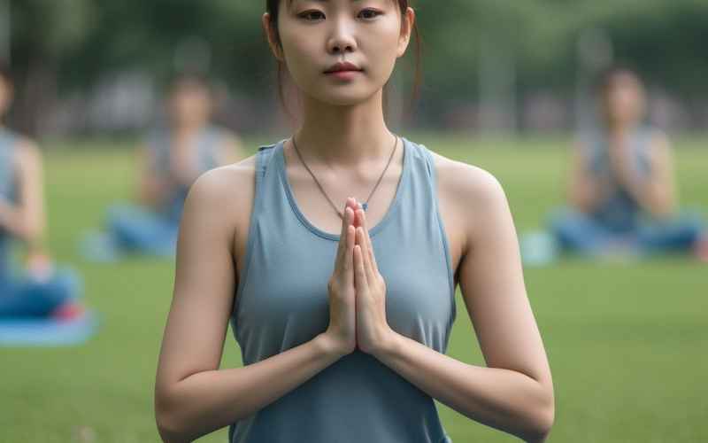 八段錦呼吸口令，健身不一樣