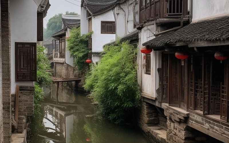 家乡的水乡慢游