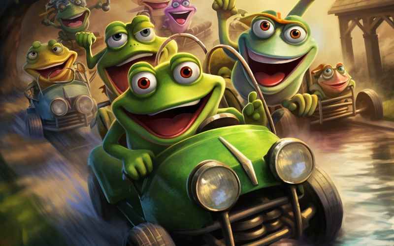 青蛙的旅途中 青蛙的旅途中