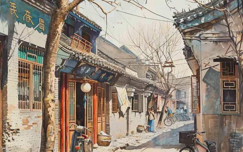 子夜孤阳·北京往事全景绘卷