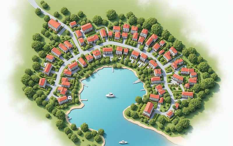 金龍湖美譽房產壯麗居住地