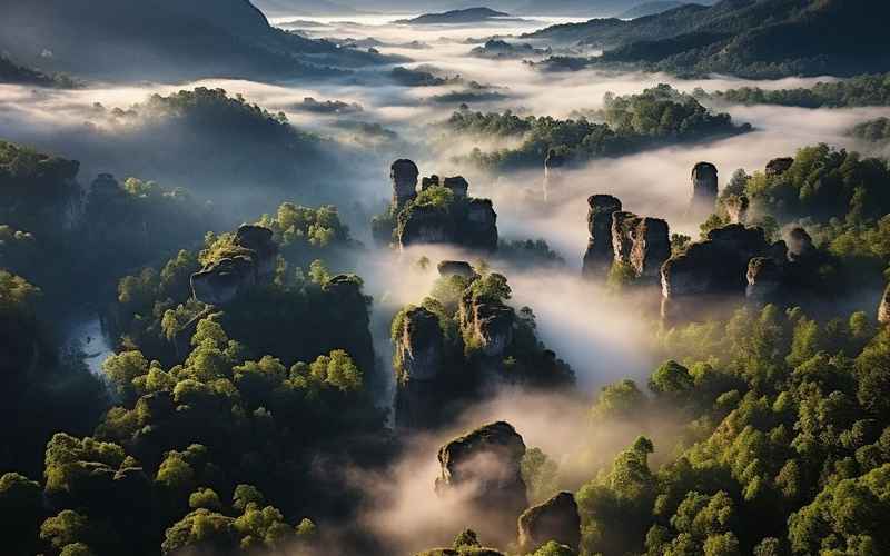 龍巖旅游景點，奇觀風光迷人