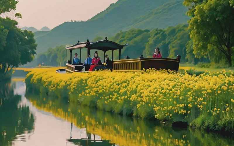 枫叶谷：一幅绝美的人间画卷