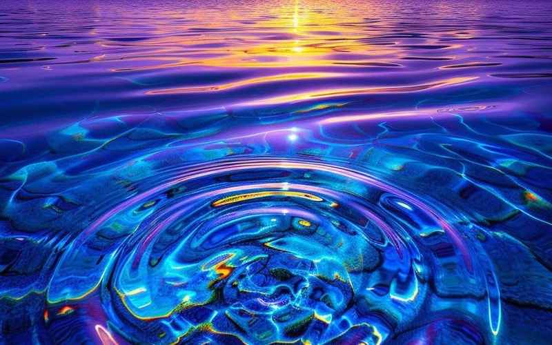 蔚蓝荧海：命运涟漪的交织乐章