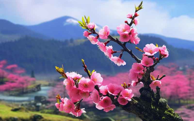 《乡恋浓情暖象牙 桃花醉梦续团圆》