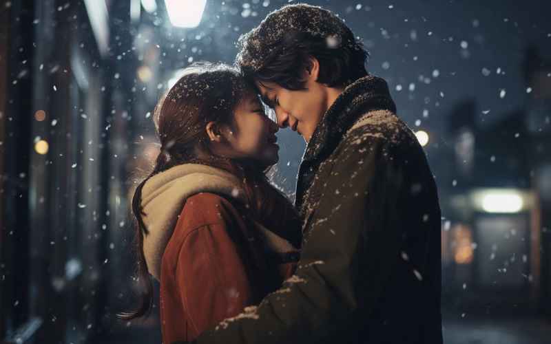 《冬夜雪中浪漫相遇：愛與遺憾的韓劇詩篇》