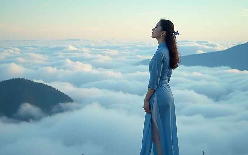 《云霞边的山歌，绣在心尖的月光》