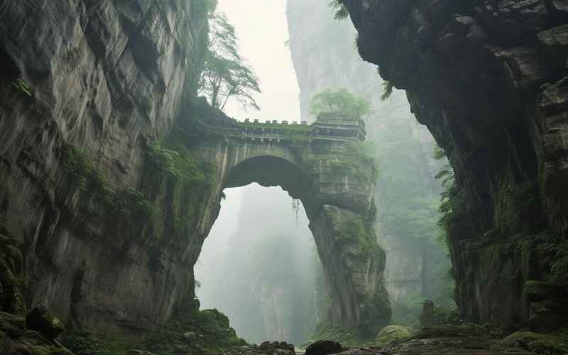 标题：绝美天门