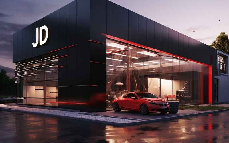 紳寶汽車、紳寶汽車店