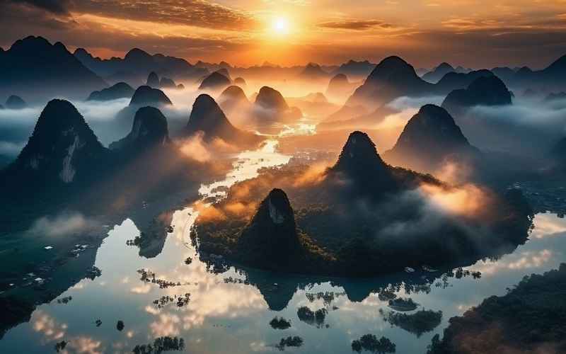 广西普者黑：必去景点全攻略