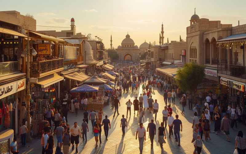 人潮涌动，旅游魅力尽显