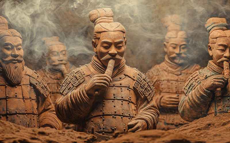 秦俑千年情缘穿越时空的爱与守护