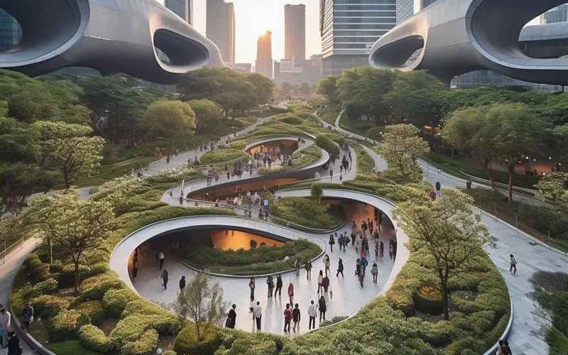 《步广东:城市与自然的完美融合》 《步广东:城市与自然的完美融合》