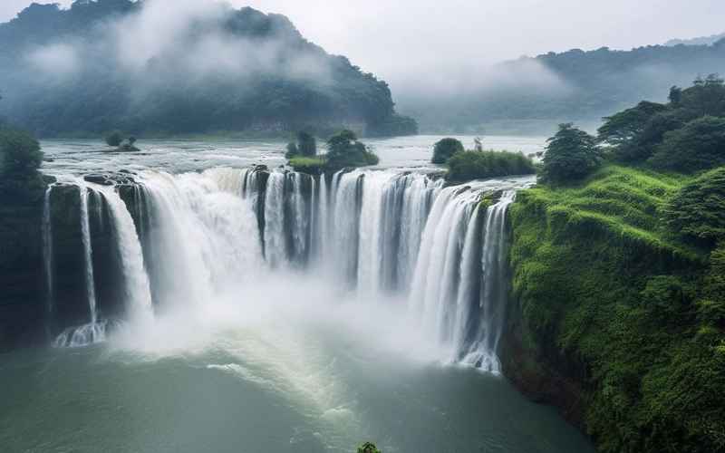 黄果树瀑布自然奇观必游 黄果树瀑布自然奇观必游