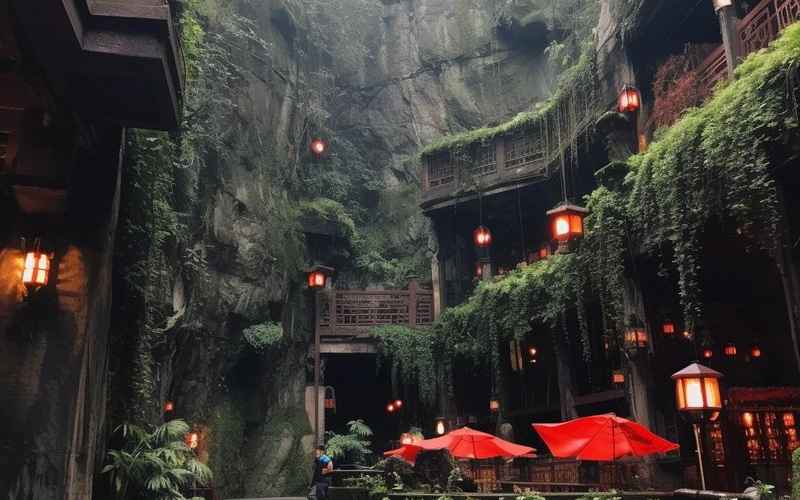 秘境夜宿 重慶洪崖洞