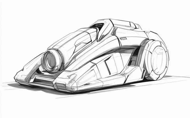 未來的汽車怎么畫【未來的汽車怎么畫簡單又漂亮】