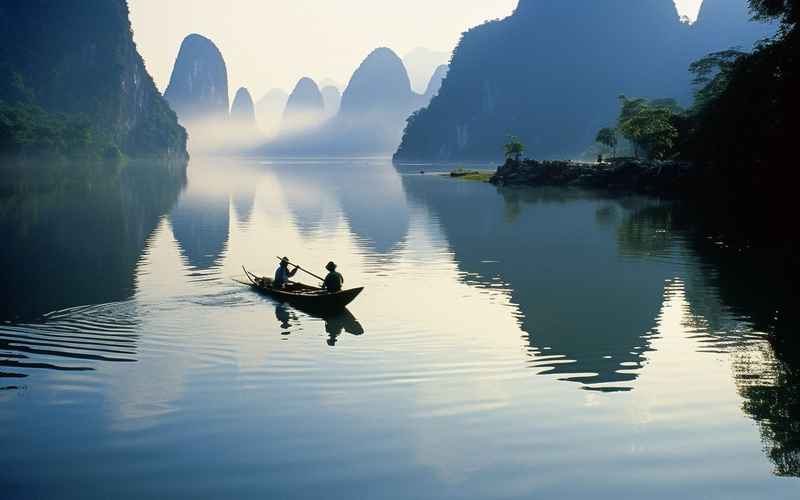 漓江風光，天天一景