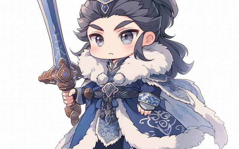 明霜映雪锋刃无声长歌