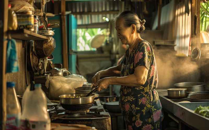 《那个守在灶台背后的女人》