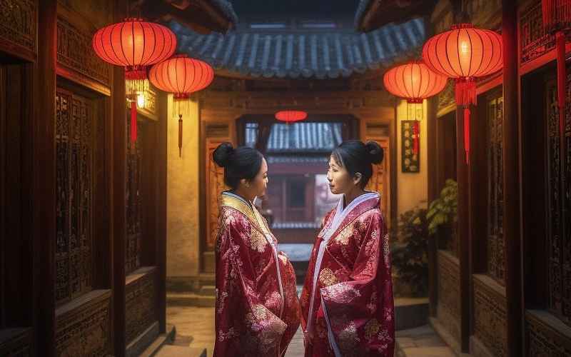 十里紅妝嫁入深庭，戲中鴛鴦幾處真情