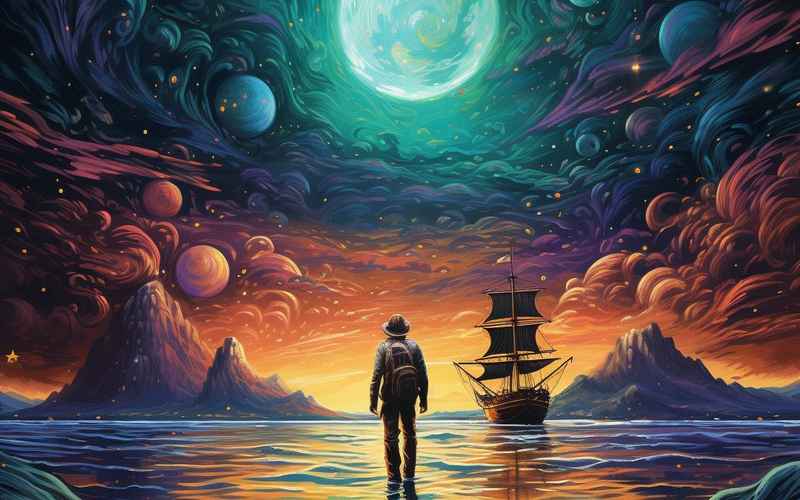 《梦回千帆：时空尽头的凝视与抉择》