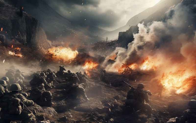 山峦激荡燃烽烟 山峦激荡燃烽烟