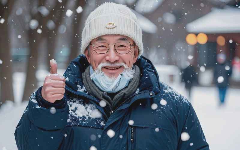 暖阳与微雪共谱双城心语