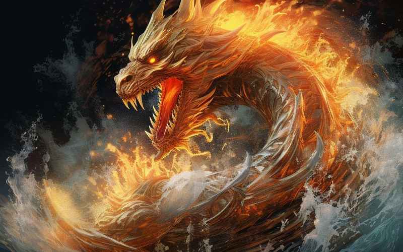 真龙天子浴火归华夏龙皇再临天下