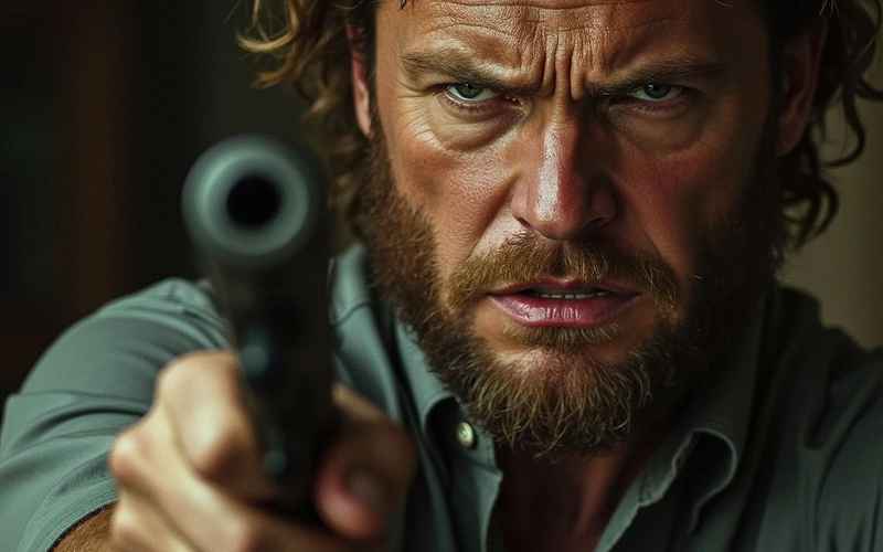 枪声背后黑白交锋与人性抉择