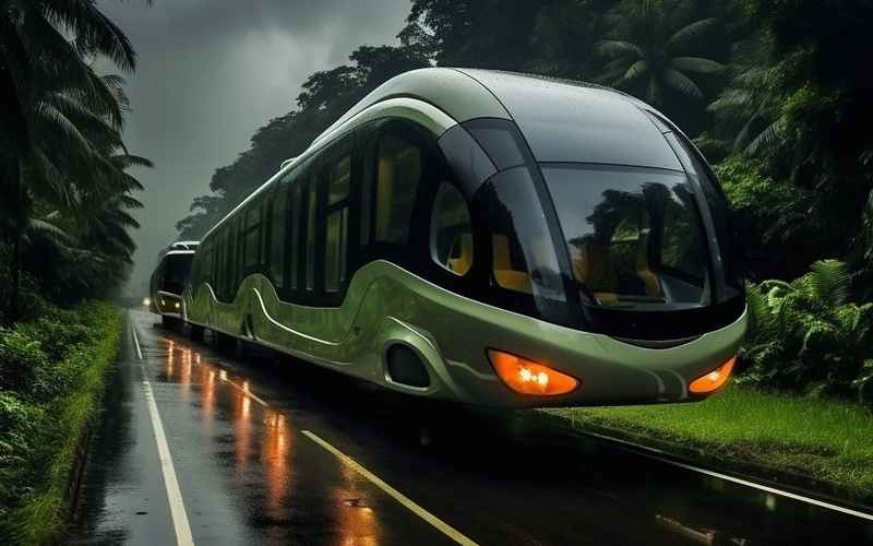 景區觀光車，游客的旅游助手