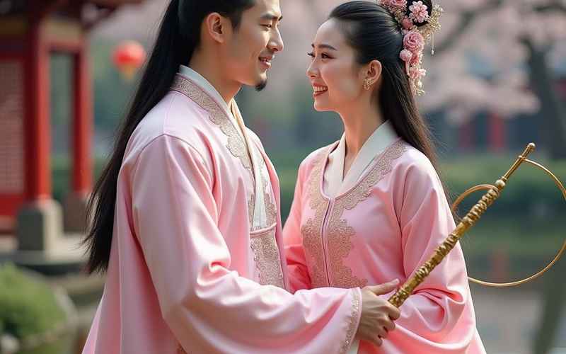 《千年传说，两世情缘的锦绣画卷》