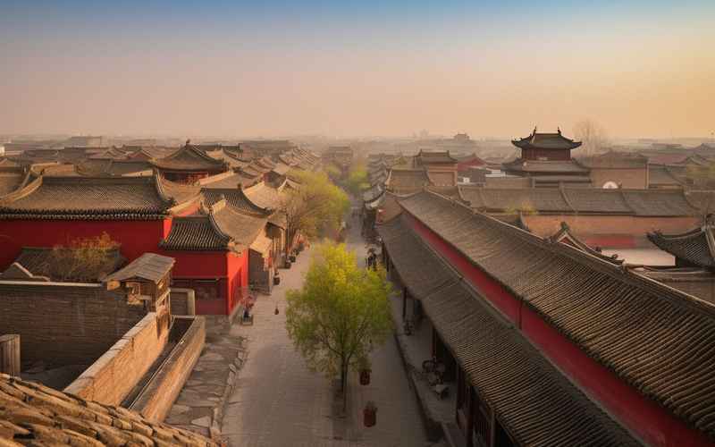 歷史與文化的駐馬店古鎮與自然景觀