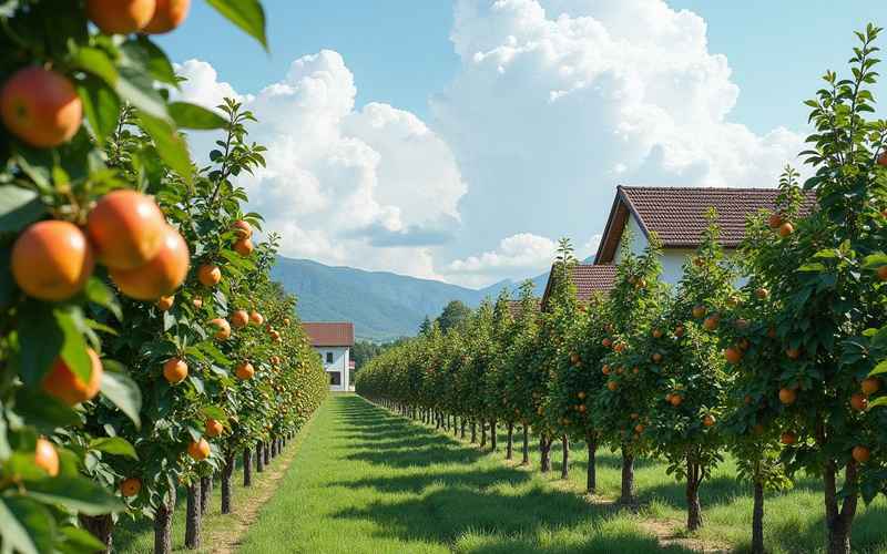 花香果居：果园生态风情与休闲漫步
