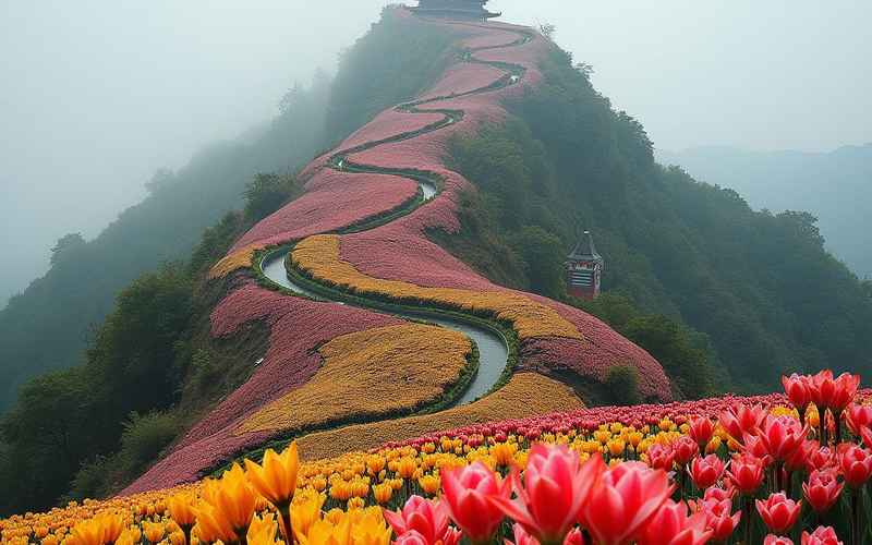 花溪谷风光,旅游景区必游 花溪谷风光,旅游景区必游