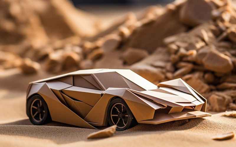 汽車折紙手工制作、汽車折紙手工做法視頻教程