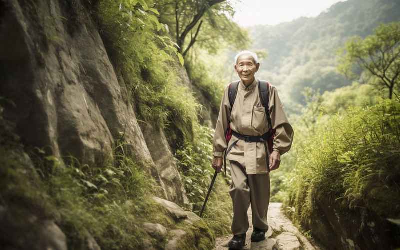 健身口令：步步為營，獨具中老年人性