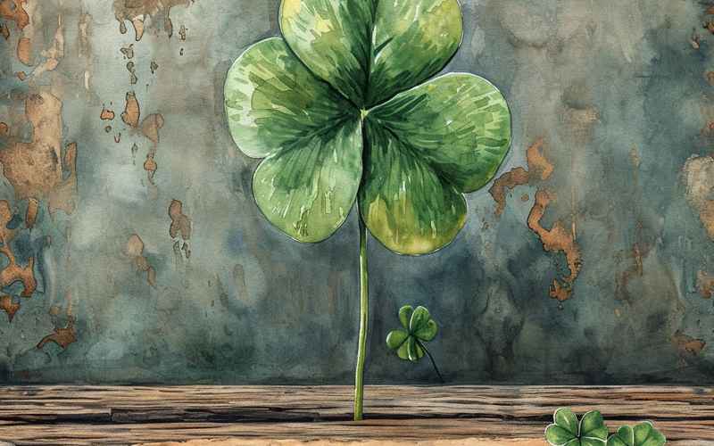 《幸运四叶草：花叶交织的寻爱之旅》