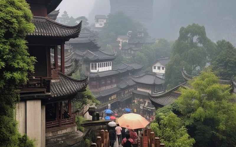 重游芙蓉镇,且看浮世绘中人 重游芙蓉镇,且看浮世绘中人