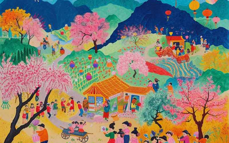 《春生岁首·万象更新》