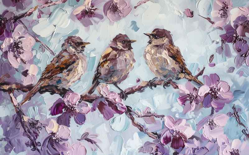 《麻雀的翅膀下，藏著整個(gè)春天》