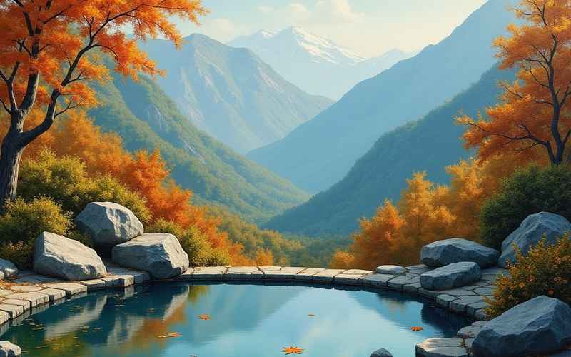溫泉山水畫恩施旅游景點指南