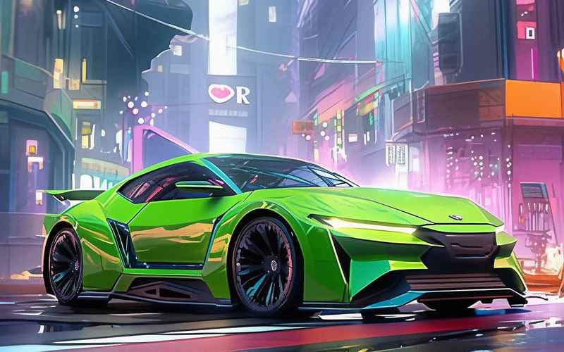新型汽車;新型汽車看圖寫話