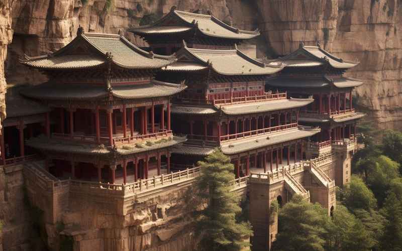 山西省旅游景点分布图