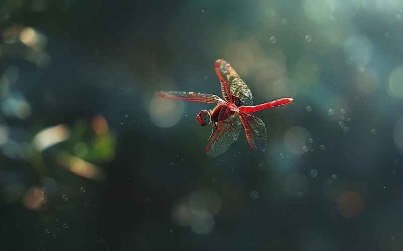 红蜻蜓的夏天与飞翔