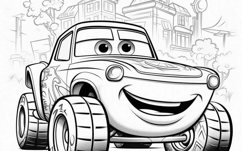 漫畫汽車_漫畫汽車圖片大全