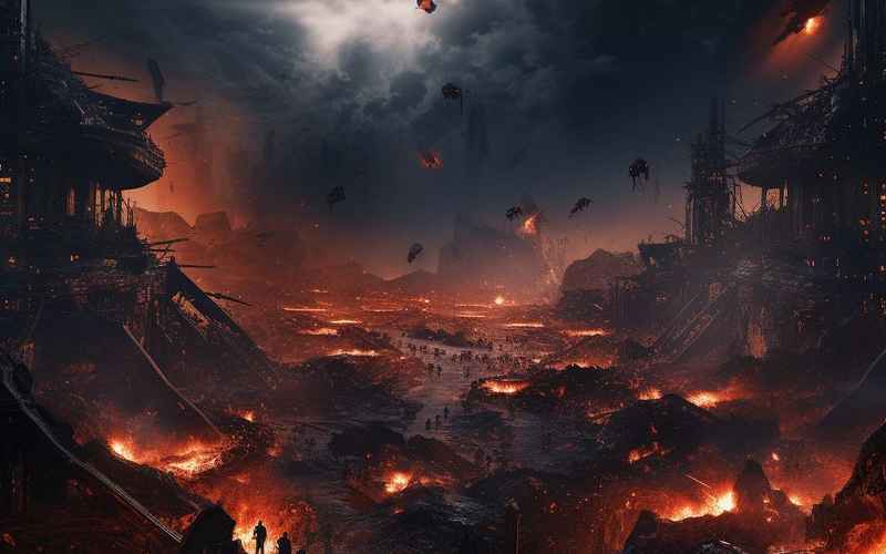 血色黎明在硝烟中闪耀