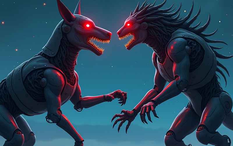 智斗狼影：都市迷局中的双雄对决