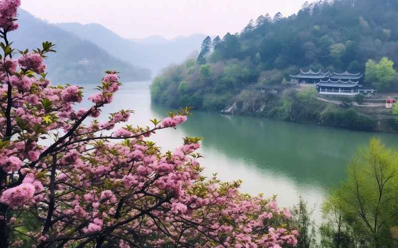 春日寻芳，春山美景